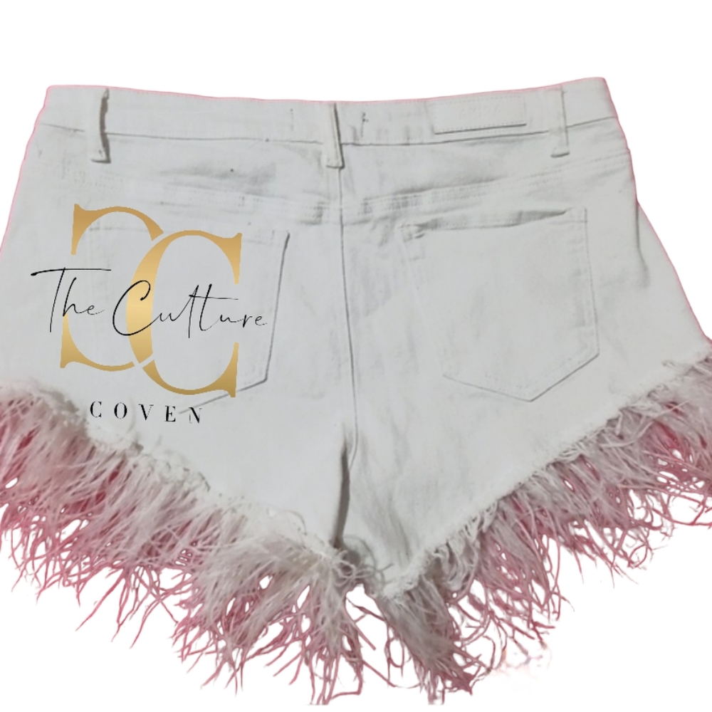 **Not for Sale***Akira Keep Soaring Feather Shorts